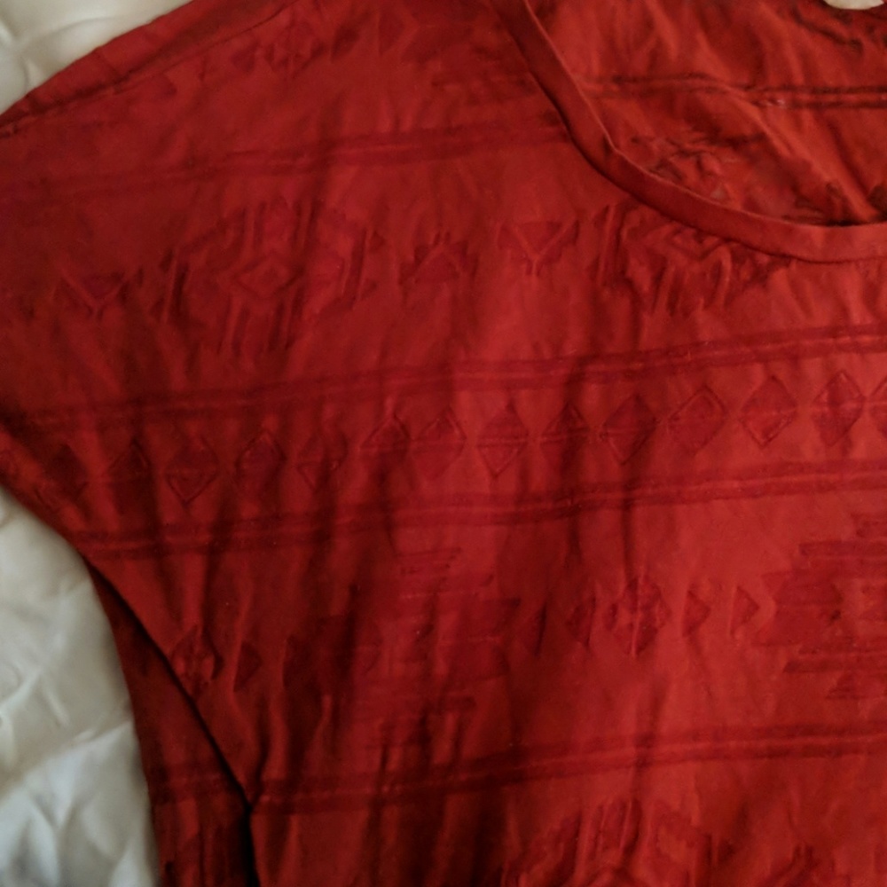 Aztec Red Shirt